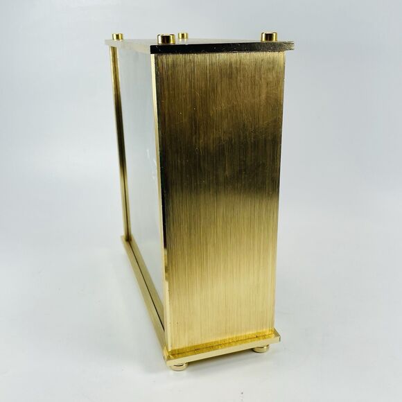 Vintage Seiko Quartz World Time Zone Clock With Airplane Second Hand Desk Mantle - Picture 8 of 16